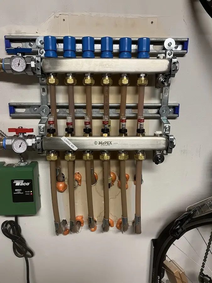 Plumber performing Leak Detection at a residential property in Bayonet Point